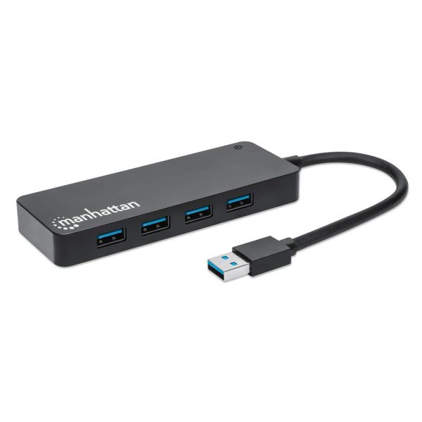 Manhattan Hub USB 3.2 Gen 1 de 4 puertos USB-A - Imagen 2