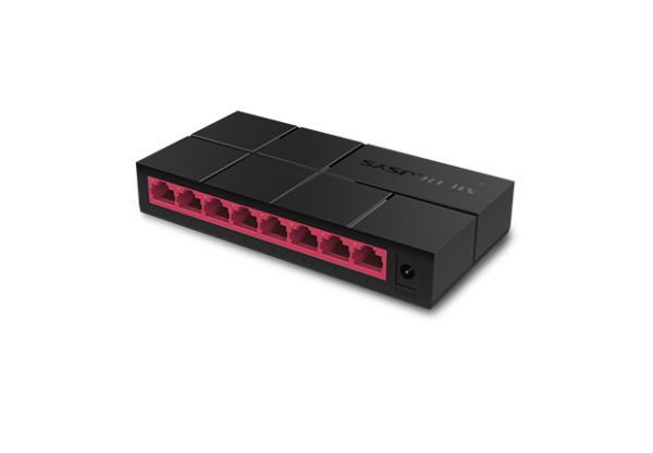 Mercusys MS108G dispositivo de redes No administrado Gigabit Ethernet (10/100/1000) Negro - Imagen 2