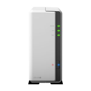 Synology DiskStation DS120j NAS Tower Marvell Armada 3700 88F3720 0.5 GB DDR3L 0 TB DiskStation Manager Gris