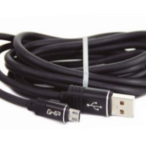 Ghia GAC-150 cable USB USB 2.0 2 m USB A Micro-USB B Negro