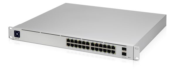 Ubiquiti UniFi Pro 24-Port PoE Gestionado L2/L3 Gigabit Ethernet (10/100/1000) Energía sobre Ethernet (PoE) 1U Plata - Imagen 3