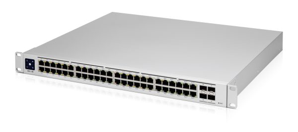 Ubiquiti UniFi Pro 48-Port PoE Gestionado L2/L3 Gigabit Ethernet (10/100/1000) Energía sobre Ethernet (PoE) 1U Plata - Imagen 3