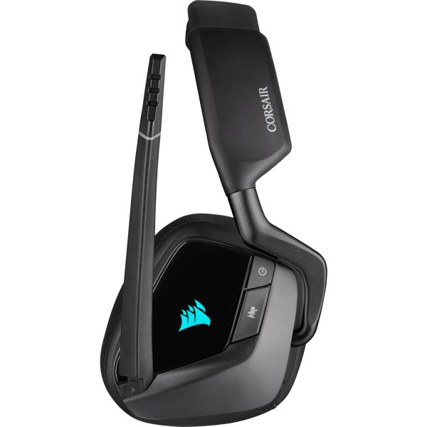 Corsair VOID RGB ELITE Auriculares Inalámbrico Diadema Juego Carbono - Imagen 4