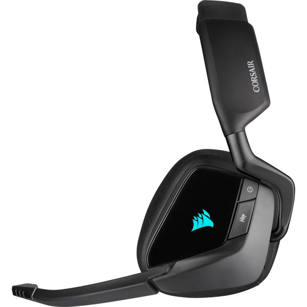Corsair VOID RGB ELITE Auriculares Inalámbrico Diadema Juego Carbono - Imagen 3