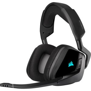 Corsair VOID RGB ELITE Auriculares Inalámbrico Diadema Juego Carbono