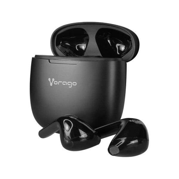 Vorago ESB-305 audífono y auriculare Auriculares True Wireless Stereo (TWS) Intra auditivo Llamadas/Música Bluetooth Negro - Imagen 4