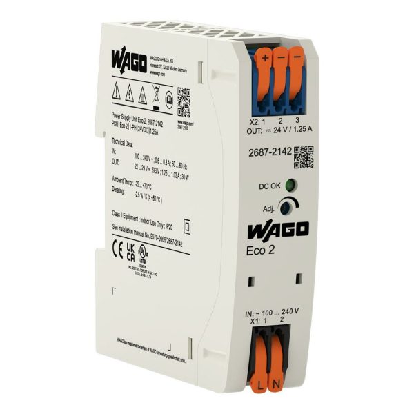 Wago 2687-2142 disyuntor Interruptor de caja moldeada