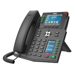 Fanvil X5U teléfono IP Negro 16 líneas LCD Wifi