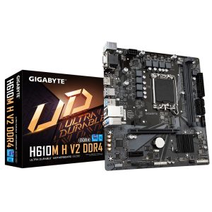 GIGABYTE H610M H V2 DDR4 placa base Intel H610 Express LGA 1700 Micro ATX