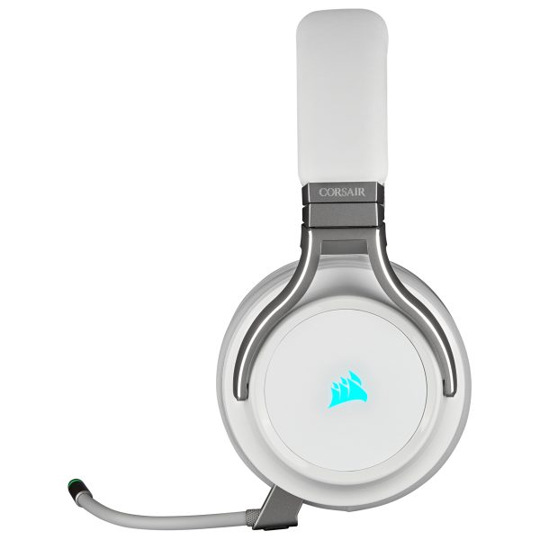 Corsair Virtuoso RGB Wireless Auriculares Inalámbrico y alámbrico Diadema Juego MicroUSB Blanco - Imagen 2