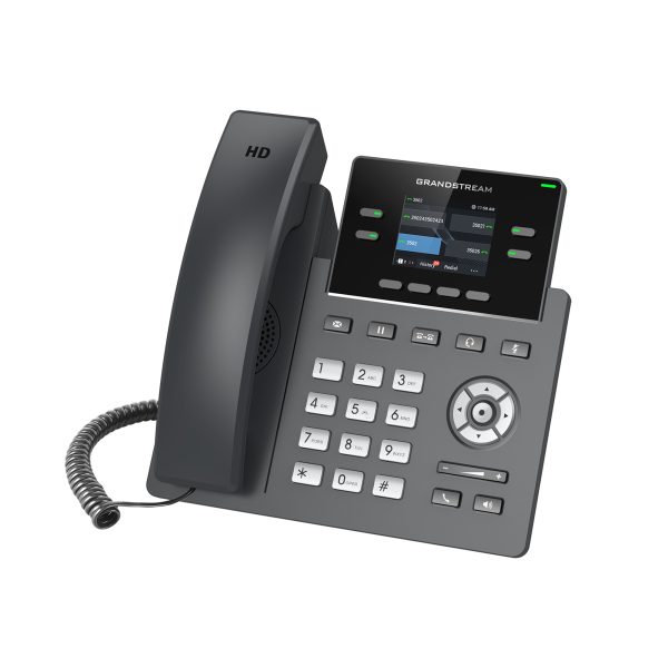 Grandstream Networks GRP2612P teléfono IP Negro 2 líneas TFT - Imagen 2