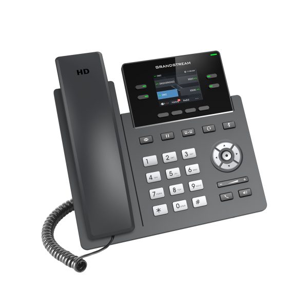 Grandstream Networks GRP2612P teléfono IP Negro 2 líneas TFT - Imagen 3