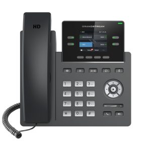 Grandstream Networks GRP2612P teléfono IP Negro 2 líneas TFT