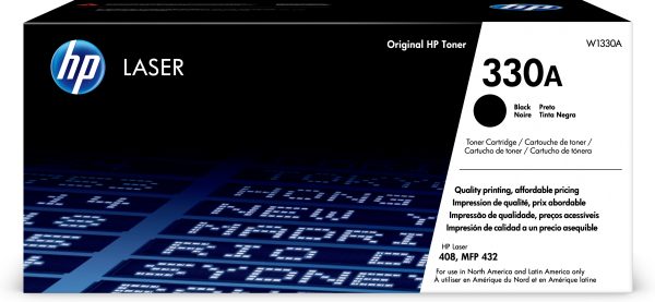 HP Cartucho de tóner original 330A Laser, negro
