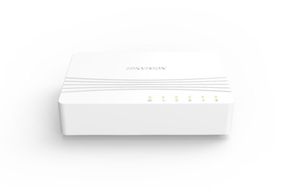 Hikvision DS-3E0508D-E dispositivo de redes Gigabit Ethernet (10/100/1000) Blanco - Imagen 3