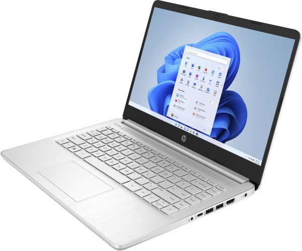 HP 14-dq0532la Intel® Celeron® N N4120 Computadora portátil 35.6 cm (14") HD 4 GB DDR4-SDRAM 128 GB SSD Wi-Fi 5 (802.11ac) Windows 11 Home Plata - Imagen 4