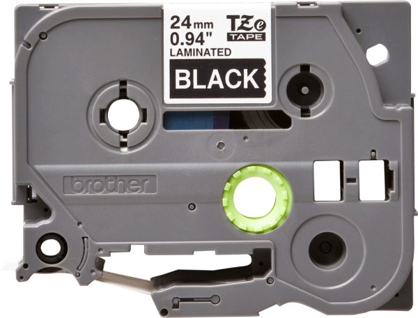 Brother TZE-355 cinta para impresora de etiquetas Blanco sobre negro - Imagen 2