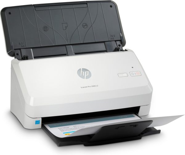 HP Scanjet Pro 2000 s2 Sheet-feed Scanner Escáner alimentado con hojas 600 x 600 DPI A4 Negro, Blanco - Imagen 3
