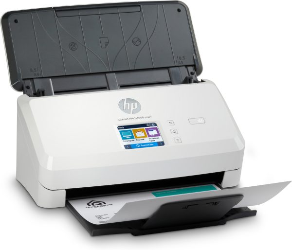 HP Scanjet Pro N4000 snw1 Sheet-feed Scanner Escáner alimentado con hojas 600 x 600 DPI A4 Negro, Blanco - Imagen 3