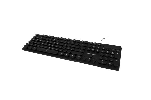 Perfect Choice PC-201045 teclado Oficina USB QWERTY Español Negro - Imagen 3