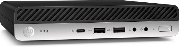 HP Sistema para minoristas MP9 G4 i3-8100 3.1 GHz Negro, Plata - Imagen 3