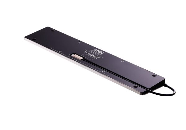 ATEN UH3237 base para laptop o replicador de puertos Alámbrico USB 3.2 Gen 1 (3.1 Gen 1) Type-C Aluminio, Negro - Imagen 2