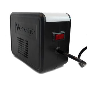 Vorago AVR-200 regulador de voltaje 8 salidas AC 110 - 120 V Negro, Blanco