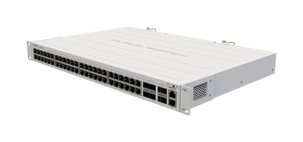 Mikrotik CRS354-48G-4S+2Q+RM dispositivo de redes Gestionado L2 Gigabit Ethernet (10/100/1000) Gris - Imagen 4