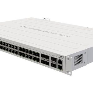Mikrotik CRS354-48G-4S+2Q+RM dispositivo de redes Gestionado L2 Gigabit Ethernet (10/100/1000) Gris