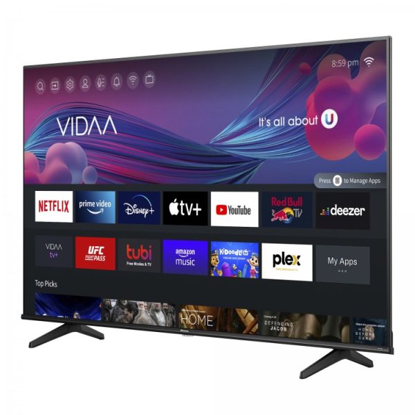 Hisense 43A6KV Televisor 109.2 cm (43") 4K Ultra HD Smart TV Wifi Negro 250 cd / m² - Imagen 2