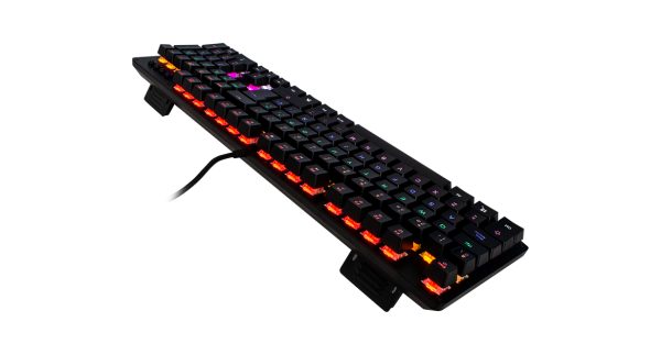 Game Factor KBG400-B teclado Juego USB QWERTY Inglés Negro - Imagen 4
