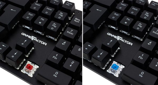 Game Factor KBG400-B teclado Juego USB QWERTY Inglés Negro - Imagen 3