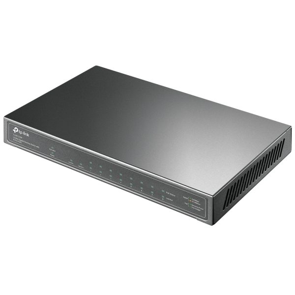 TP-Link TL-SG1210P dispositivo de redes No administrado Gigabit Ethernet (10/100/1000) Energía sobre Ethernet (PoE) Gris - Imagen 4