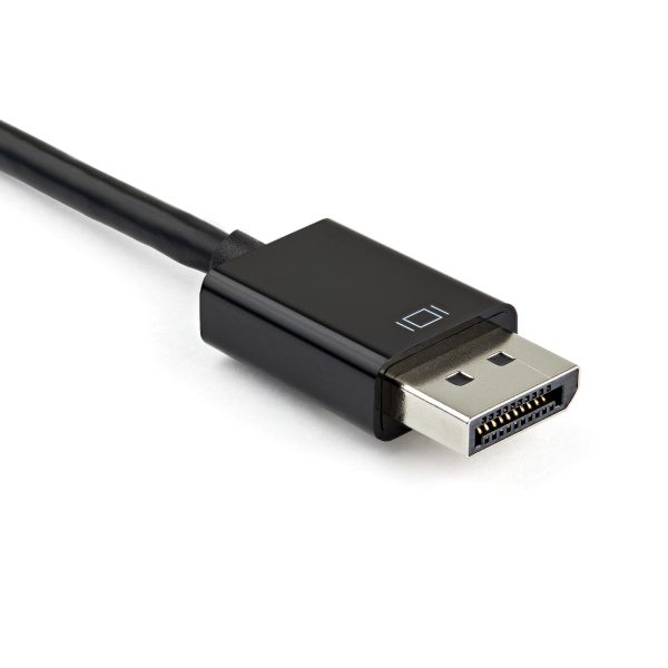 StarTech.com Adaptador DisplayPort a HDMI VGA - Dongle Convertidor DisplayPort 1.2 HBR2 a HDMI 2.0 (4K 60Hz) o VGA 1080p - Adaptador DP a Monitor HDMI o VGA - Adaptador de Vídeo Digital - Imagen 3