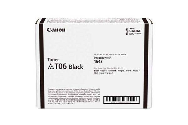 Canon T06 cartucho de tóner 1 pieza(s) Original Negro - Imagen 2