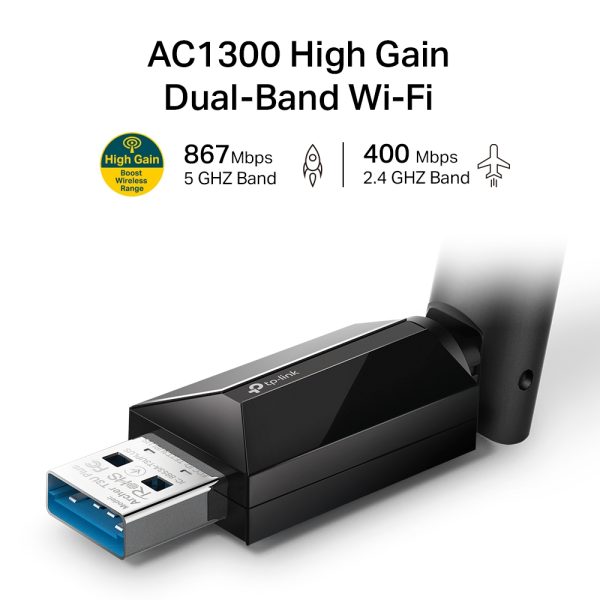 TP-Link Archer T3U Plus WLAN 867 Mbit/s - Imagen 2