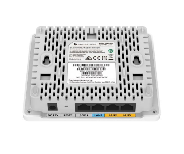 Grandstream Networks GWN7602 punto de acceso inalámbrico 1170 Mbit/s Blanco Energía sobre Ethernet (PoE) - Imagen 3