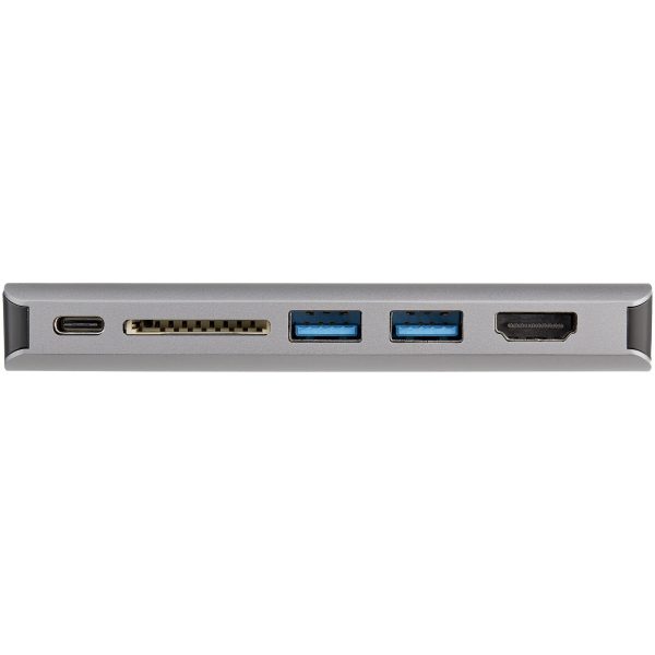 StarTech.com Adaptador Multipuertos USB-C - Mini Docking Station para Viajes con HDMI de 4K o VGA de 1080p - con Hub USB 3.0 - PD de 100W - SD - Ethernet - Audio y Micrófono - Imagen 4