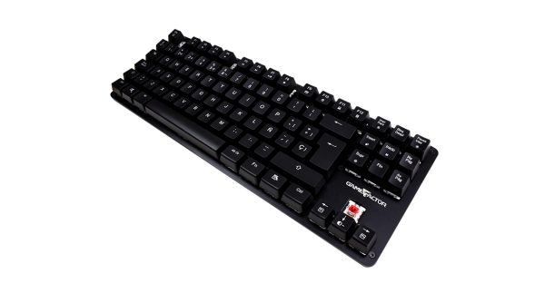 Game Factor KBG500 teclado Hogar USB QWERTY Español Negro - Imagen 3