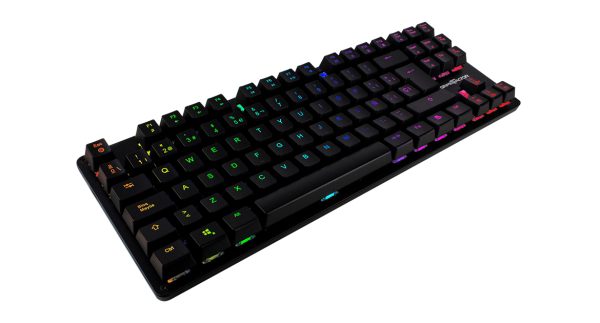 Game Factor KBG500 teclado Hogar USB QWERTY Español Negro - Imagen 2