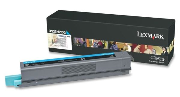 Lexmark X925H2CG cartucho de tóner 1 pieza(s) Original Cian - Imagen 2