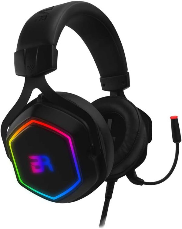 Balam Rush BR-929776 audífono y auriculare Auriculares Alámbrico Diadema Juego USB tipo A Negro - Imagen 4