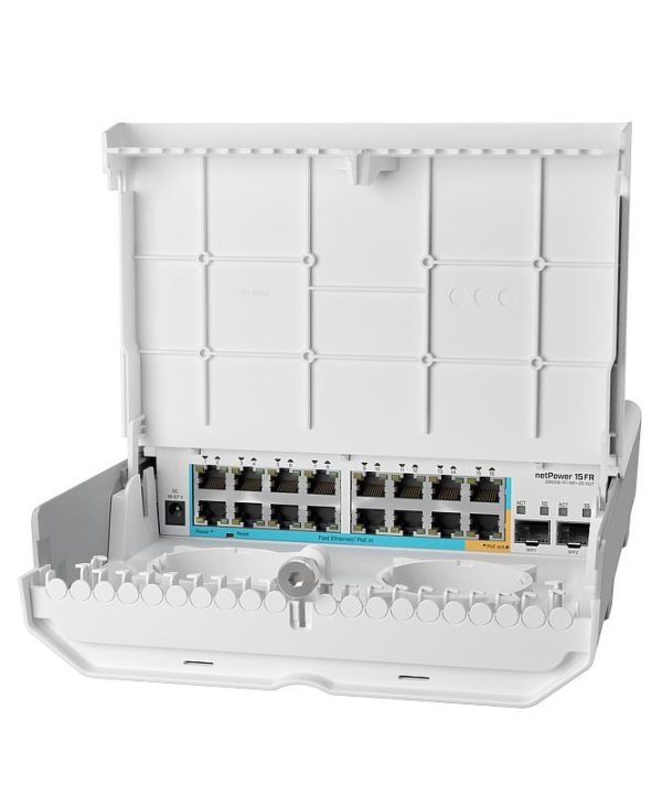 Mikrotik netPower 15FR Fast Ethernet (10/100) Energía sobre Ethernet (PoE) Blanco - Imagen 2