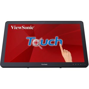 Viewsonic TD2430 monitor de computadora 59.9 cm (23.6") 1920 x 1080 Pixeles Full HD LCD Pantalla táctil Multi-usuario Negro