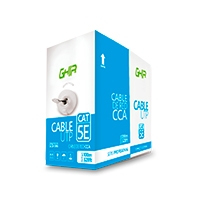 Ghia CB-1670 cable de red Blanco 100 m Cat5e U/UTP (UTP)