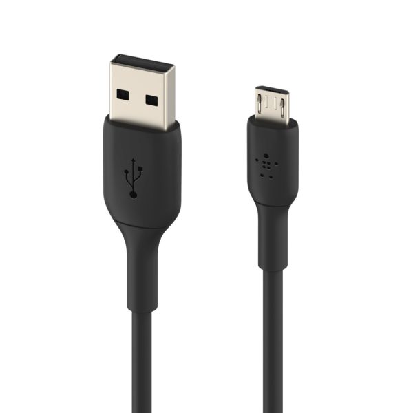 Belkin CAB005BT1MBK cable USB 1 m USB A Micro-USB A Negro - Imagen 2