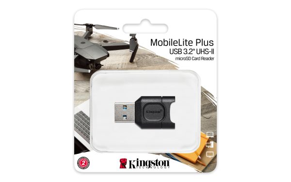 Kingston Technology MobileLite Plus lector de tarjeta USB 3.2 Gen 1 (3.1 Gen 1) Type-A Negro - Imagen 3