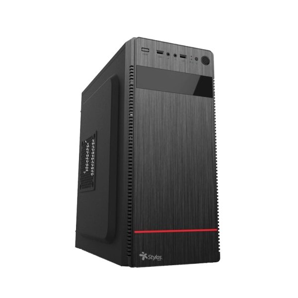Stylos STPGAC4B gabinete de computadora Cubo Negro 500 W - Imagen 4