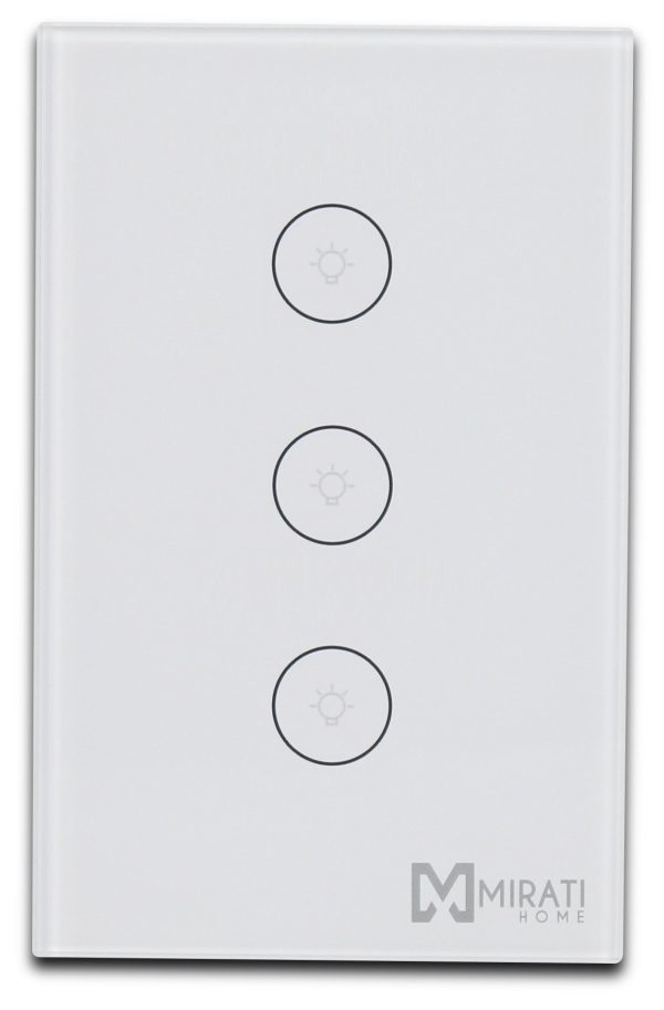 Mirati M3SI1 interruptor de luz Blanco - Imagen 2