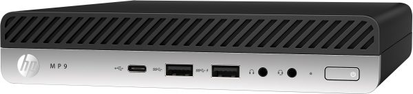 HP Sistema para minoristas MP9 G4 i3-8100 3.1 GHz Negro, Plata - Imagen 2